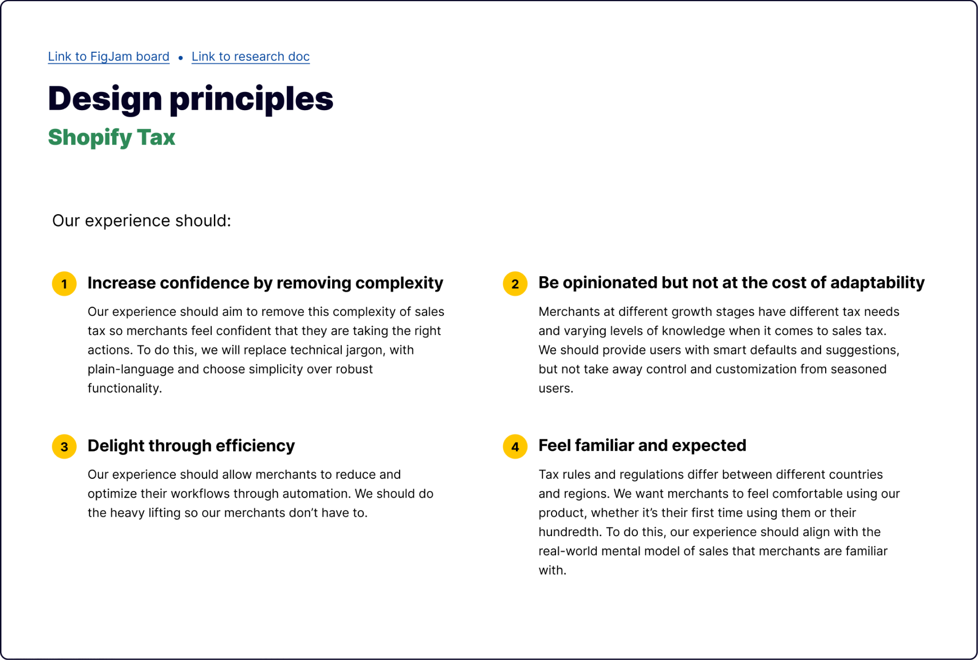 designing principles